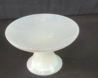 Lot # : 116 - Vintage alabaster compote

