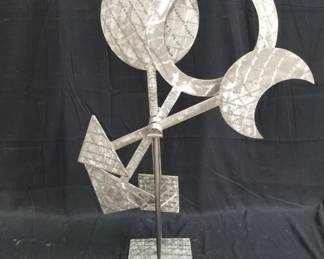 Lot # : 163 - Stiles Thissell metal kinetic sculpture
