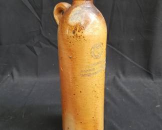 Lot # : 61 - Antique German stoneware mineral water bottle
