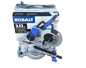 Lot # : 323z - Kobalt 10" miter saw in box
