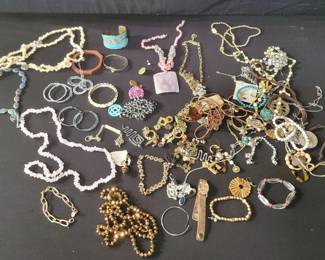Lot # : 545 - Group of costume jewelry
