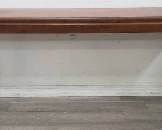 Lot # : 607 - Lane mid-century walnut sofa table

