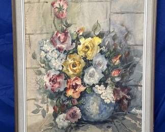 Lot # : 385 - Framed signed Gladys Louise Bowman Fies
