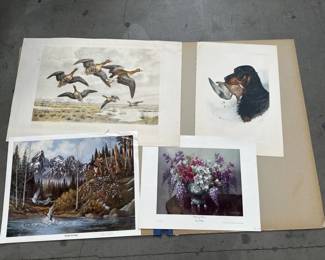 Lot # : 750 - Group of museum offset lithographs in portfolio

