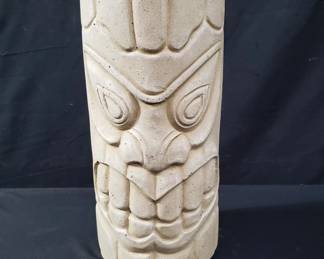 Lot # : 255 - Ceramic Tiki-style planter
