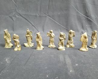 Lot # : 171 - Group of Chinese brass figurines
