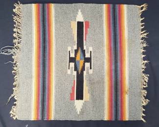 Lot # : 299 - Vintage handmade Native American rug
