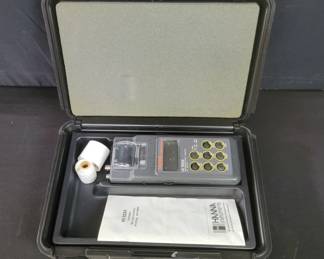 Lot # : 572 - Hanna Instruments HI 9224 portable microprocessor

