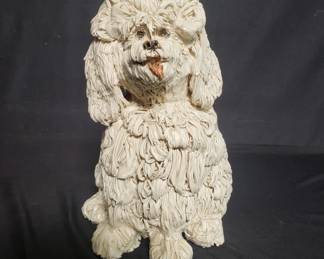 Lot # : 740 - Vintage ceramic spaghetti poodle
