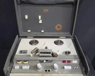 Lot # : 128 - Sony Sterecorder reel-to-reel tape recorder

