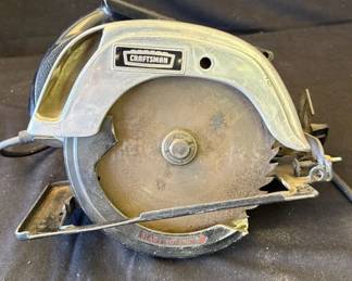 Lot # : 319z - Vintage Craftsman 7" circular saw
