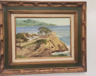 Lot # : 513 - Painting on board
