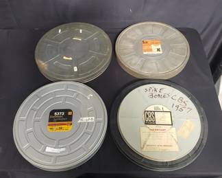 Lot # : 609 - Vintage film reels
