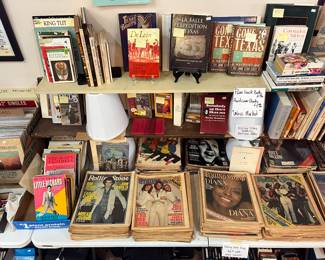 DUE TO THE CROWDED HOME THE TEXAS / TEXANA BOOKS ARE IN HERE TOO.