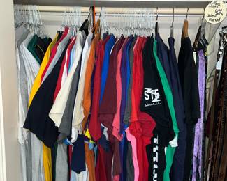 CLOSET FULL OF NICE T-SHIRTS