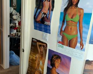 LOTS OF SPORTS ILLUSTRATED SWIMSUIT CALENDARS