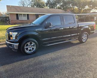 BEFORE WE GO INSIDE, WE HAVE A 2016 FORD F150 XLT! ONLY 59k MILES. 23,500. OBO