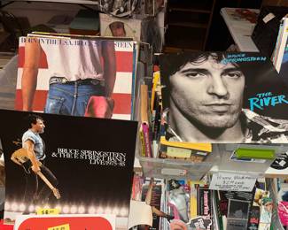 STORE LP COVER POSTERS - LOTS OF SPRINGSTEEN & OTHERS!
