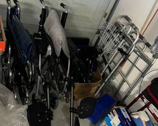 WHEELCHAIRS, WALKERS & MORE