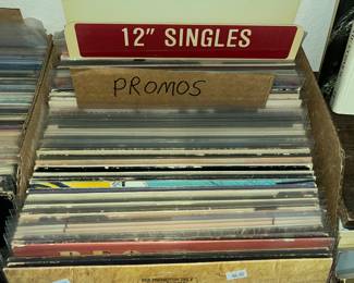 SEVERAL MASTER RECORDINGS, 12" SINGLES, LOTS OF PROMOS!