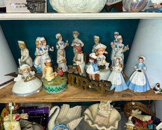 LEFTON PORCELAIN FIGURINES