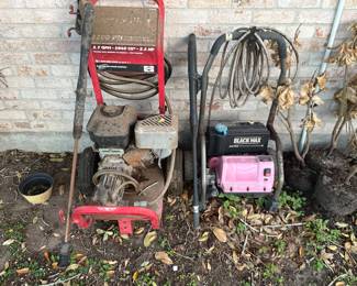 PAIR OF PRESSURE WASHERS (UNTESTED)
