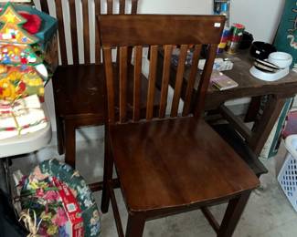 PAIR OF BAR STOOLS