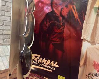 LARGE "'SCANDAL" PATTY SMYTH POSTER