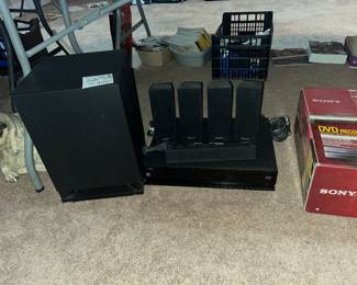 SONY BLU-RAY HOME THEATRE SET