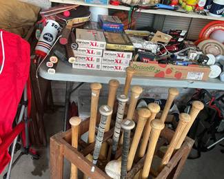 BATS AND MISC. SPORTING GOODS