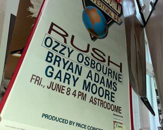 1984 "TEXAS JAM" POSTER