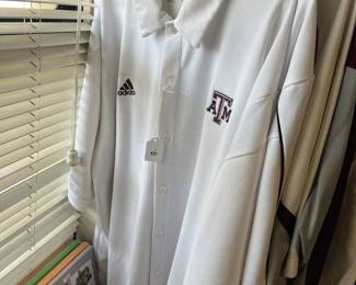 Lots of A&M shirts