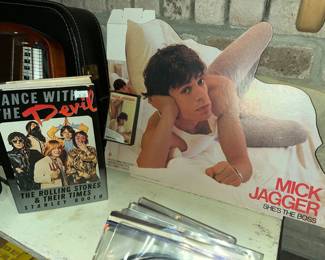 MICK JAGGER STORE DISPLAY FOR "SHE'S THE BOSS" ALBUM