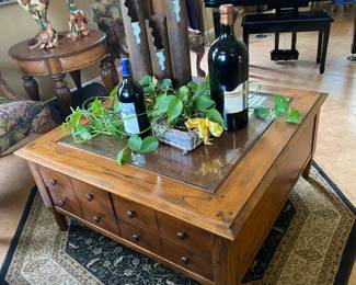 Bernhardt coffee table is now $125 with discount.
