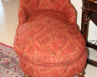 Paisley Upholstered Chaise