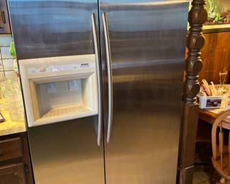 Sears Kenmore side by side, water and ice in the door