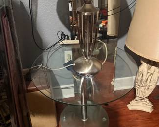 Vintage swivel end table Scan Design?