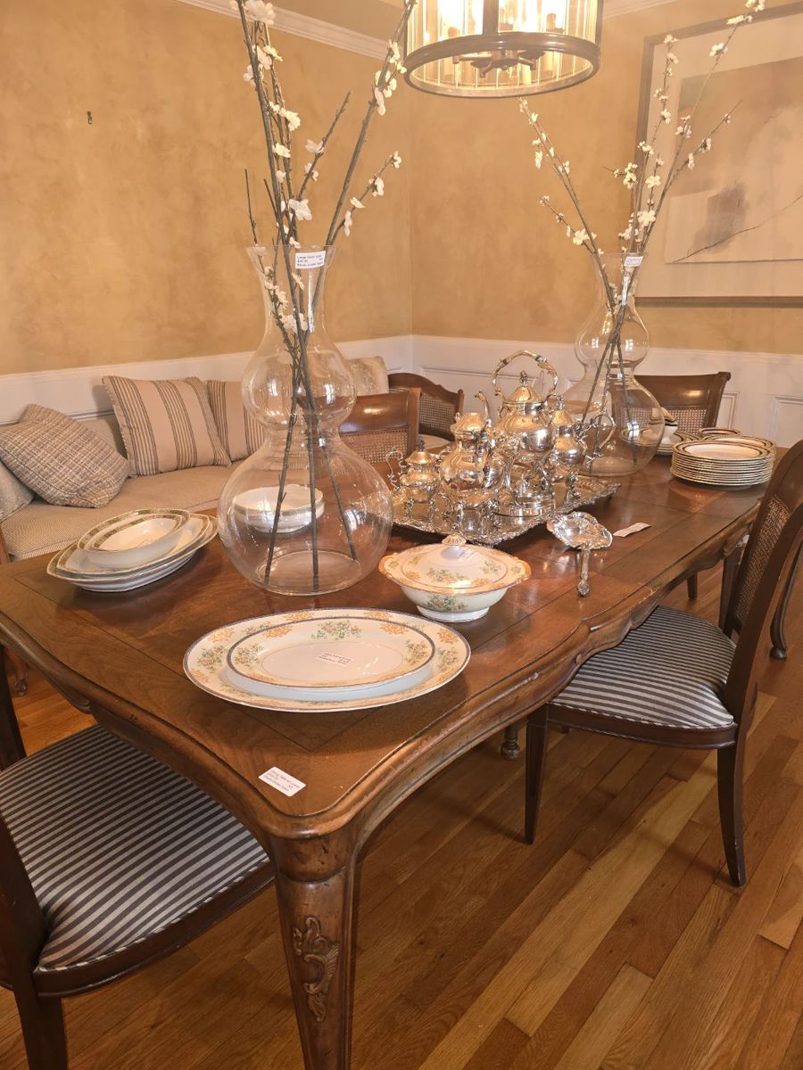 French Style Table , China, Chairs and More!