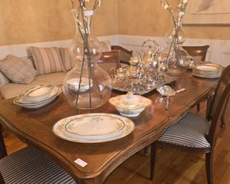 French Style Table , China, Chairs and More!