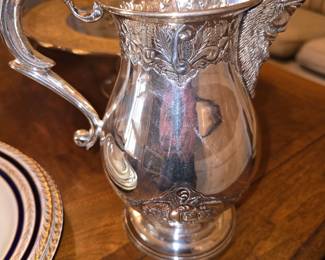 Silver Plated English Pitcher