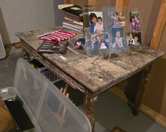 Distressed Farm Table