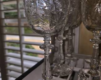 Cut Crystal Stemware