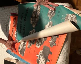 Vintage 1960’s Soviet USSR Military Posters