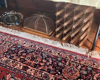 Mid Century Wine Rack 