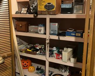 Vintage Cameras, Suitcases