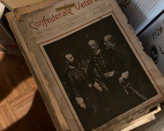 Antique Confederate Veteran Magazines