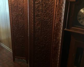 Beautiful Wooden Room Screens-Heavy