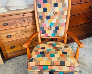 Parson's Patchwork Arm Chair