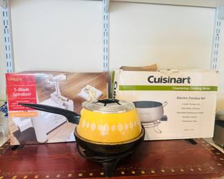 Fondue Pot, etc.