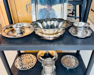 Silver Plate Serving Pieces